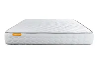 Ensemble Matelas Sommier 160x200 cm - 2 Sommiers Blanc - Memo Ensemble Matelas Sommier 160x200 cm - 2 Sommiers Blanc - Memo